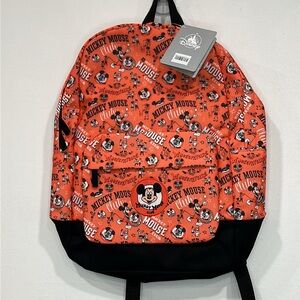 Disney Store Parks Backpack MICKEY MOUSE Club Mouseketeers Back-to-School NEW